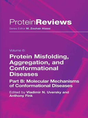 cover image of Protein Misfolding, Aggregation and Conformational Diseases